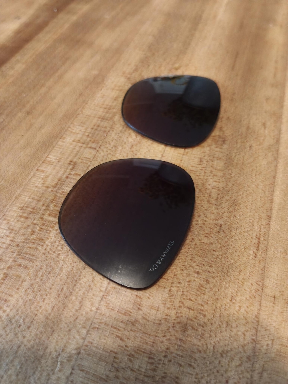 Tiffany & Co. Authentic Designer Replacement Sunglasses Lenses Brown Gradient